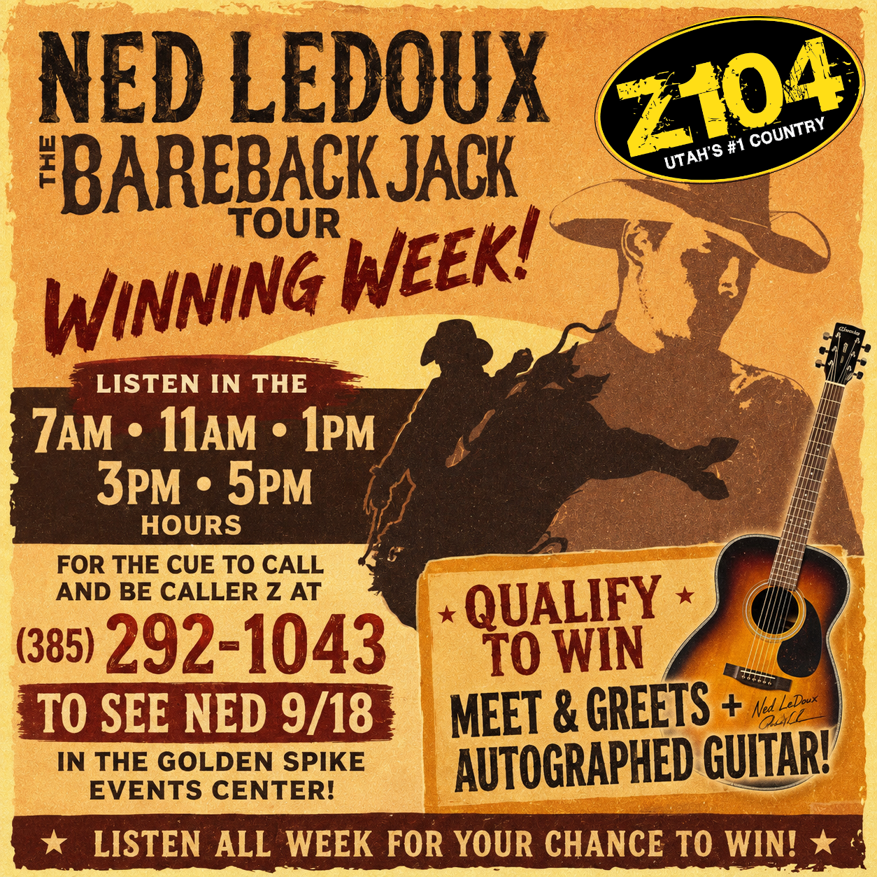 Ned LeDoux Winning Week 1080x1080
