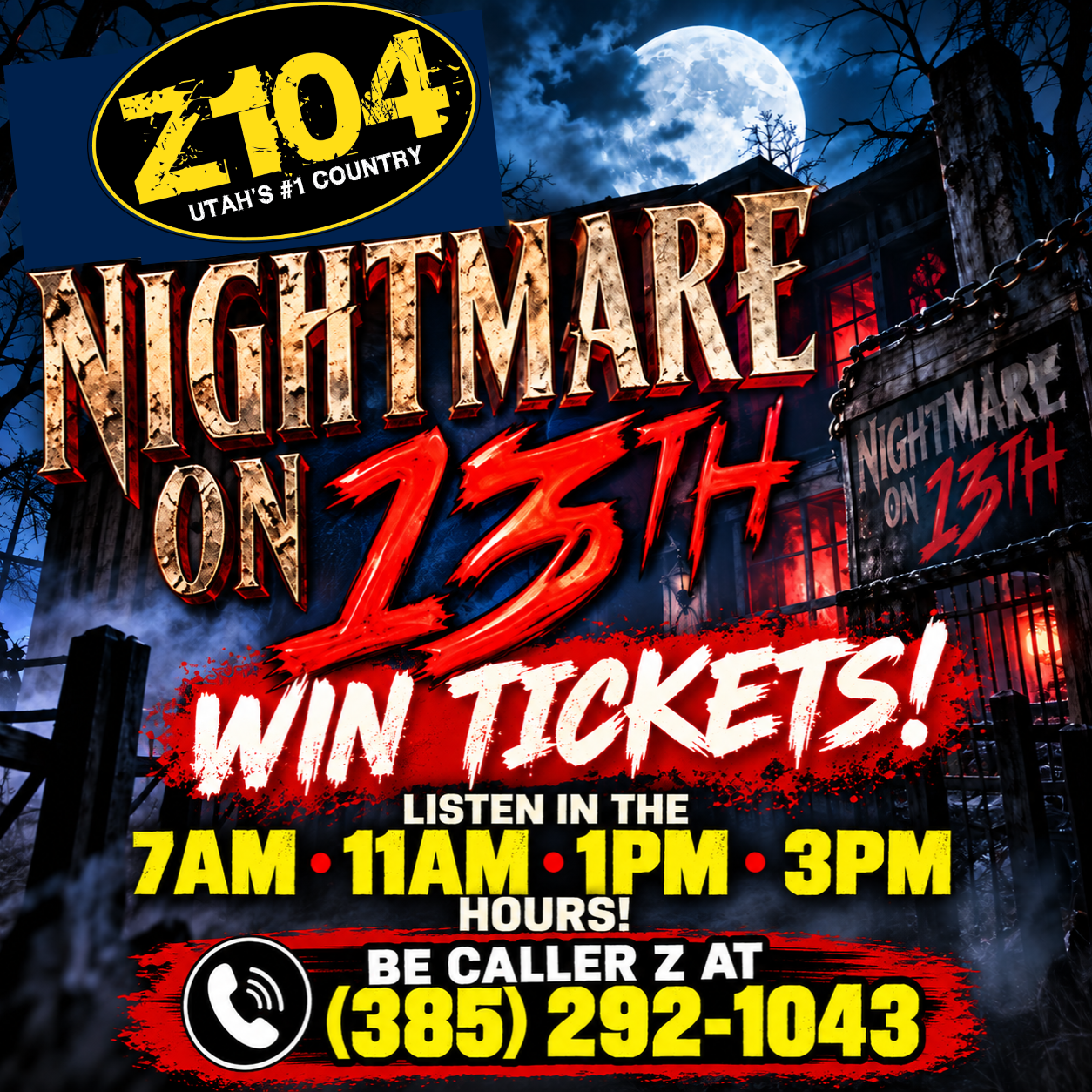 nightmare on 13th winning week 2026 7a 11a 1p 3p