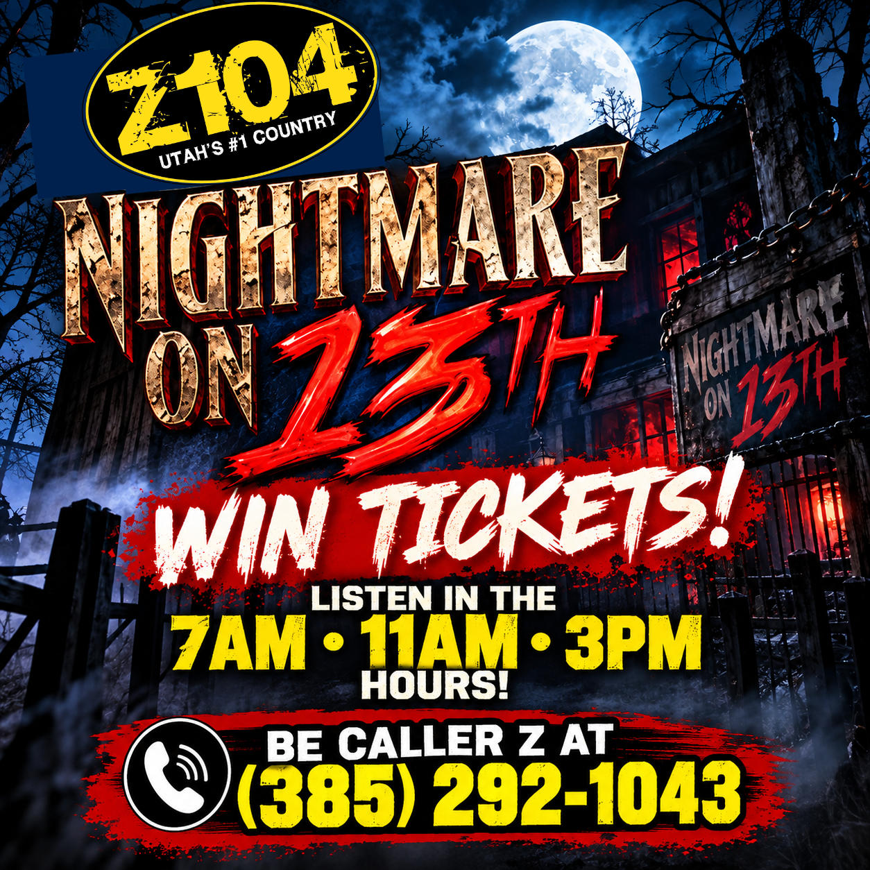 nightmare on 13th winning week 2026 7a 11a 1p 3p